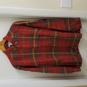 🤩Vintage Claiborne button up long sleeve shirt size L